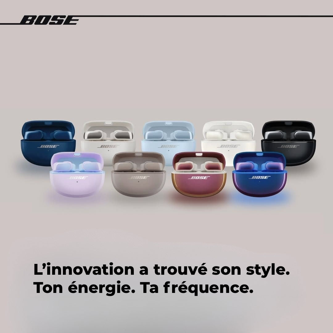 BOSE ULTRA OPEN EARBUDS– Confort toute la journée, son Bose signature