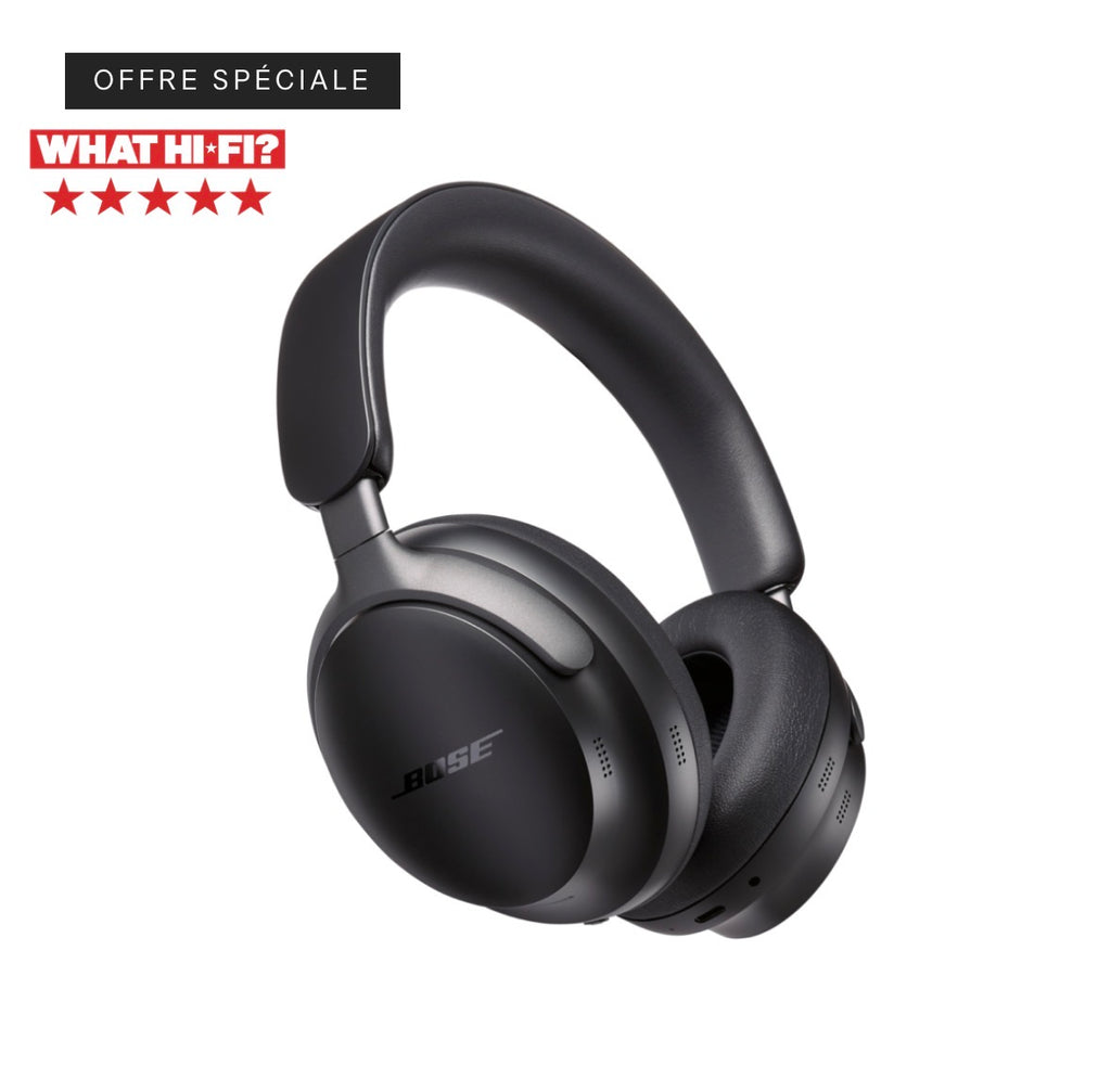Bose QC Ultra Noir – Confort Premium et Réduction de Bruit Ultime