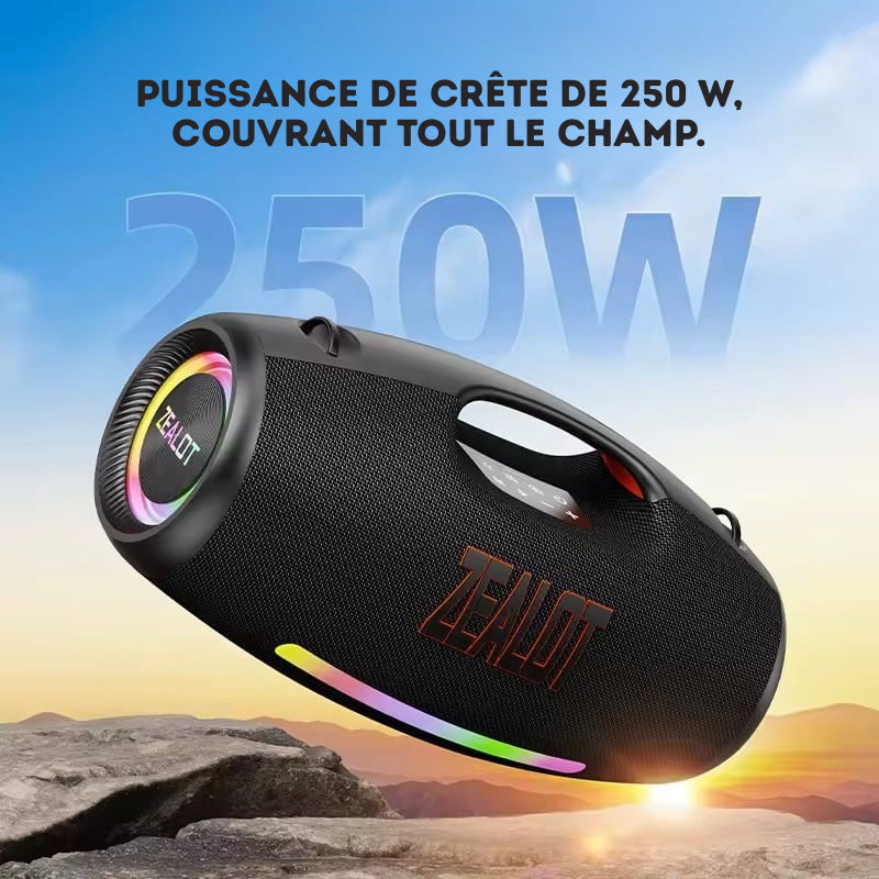 Zealot S89 – L’enceinte de puissance ultime, son 360° qui fait vibrer vos murs