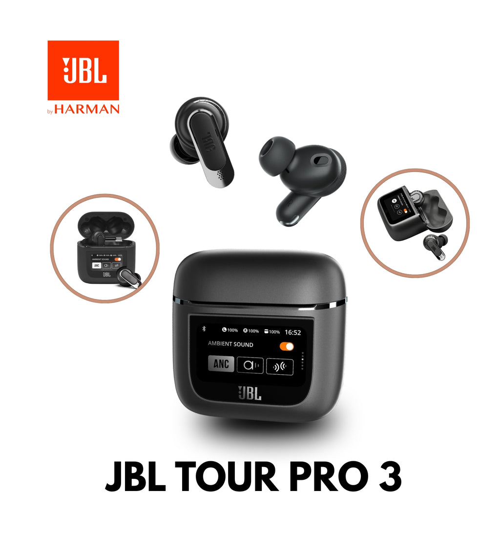 JBL Tour Pro 3 – Immersion Totale. Contrôle Absolu.