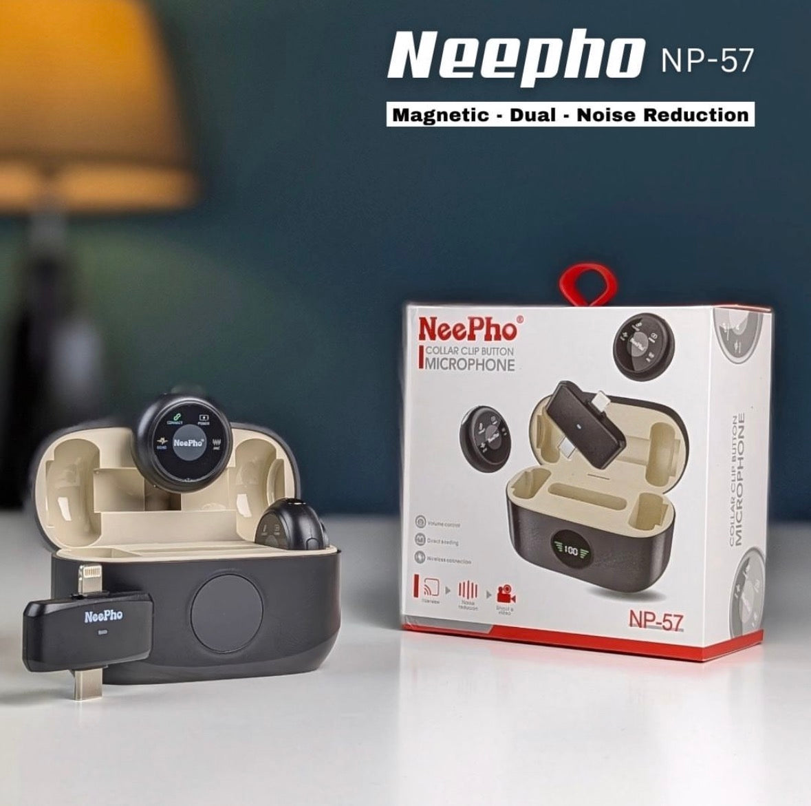 Neepho NP-57 / magnetic microphone