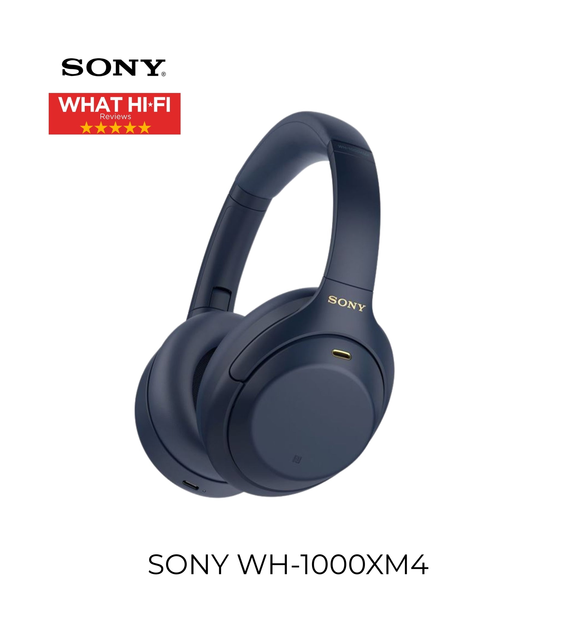 Casque Sans Fil Sony WH-1000XM4 – ANC, Son Immersif et Confort Premium