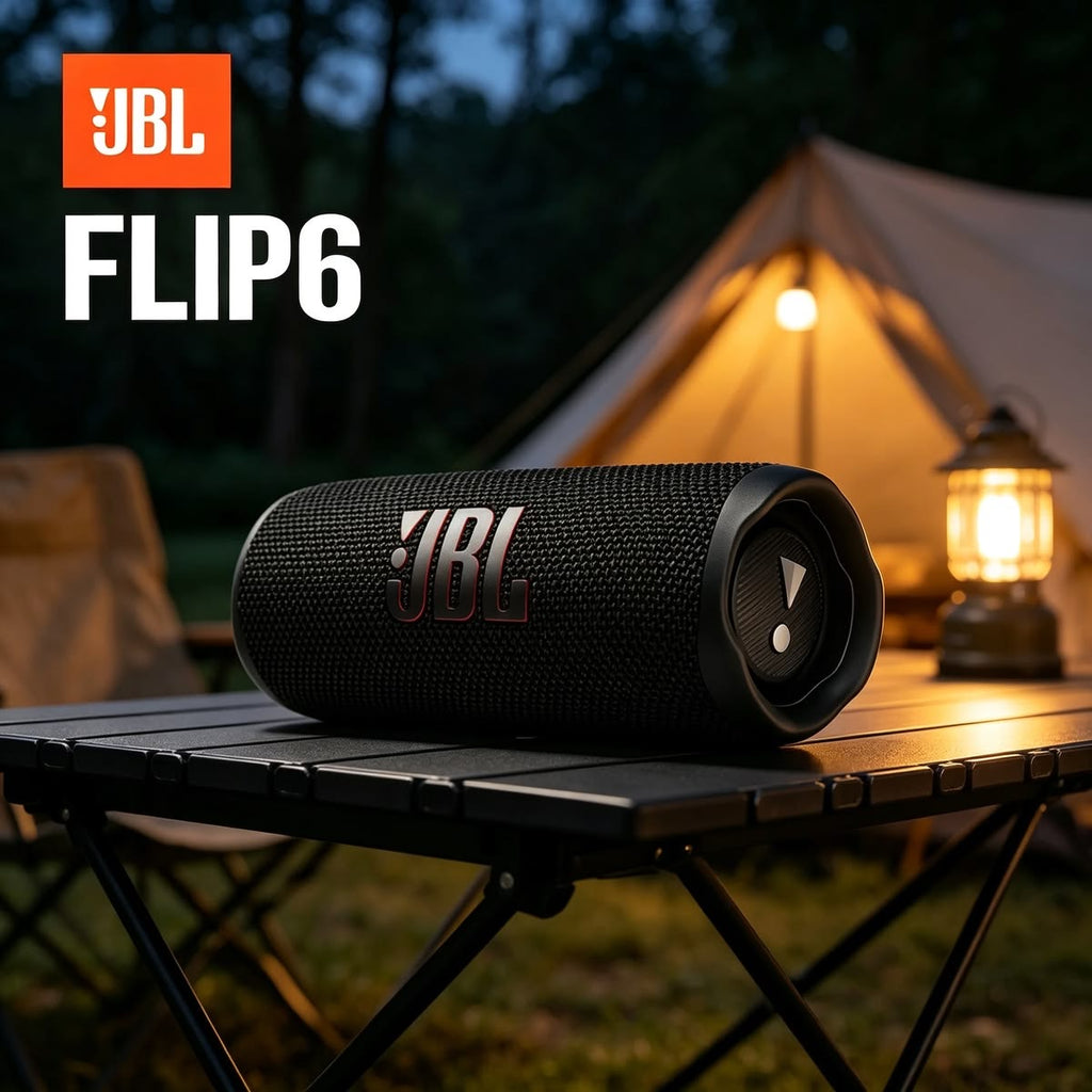 JBL Flip 6 – Enceinte Bluetooth Portable avec Son Puissant et Jusqu’à 12h d’Autonomie