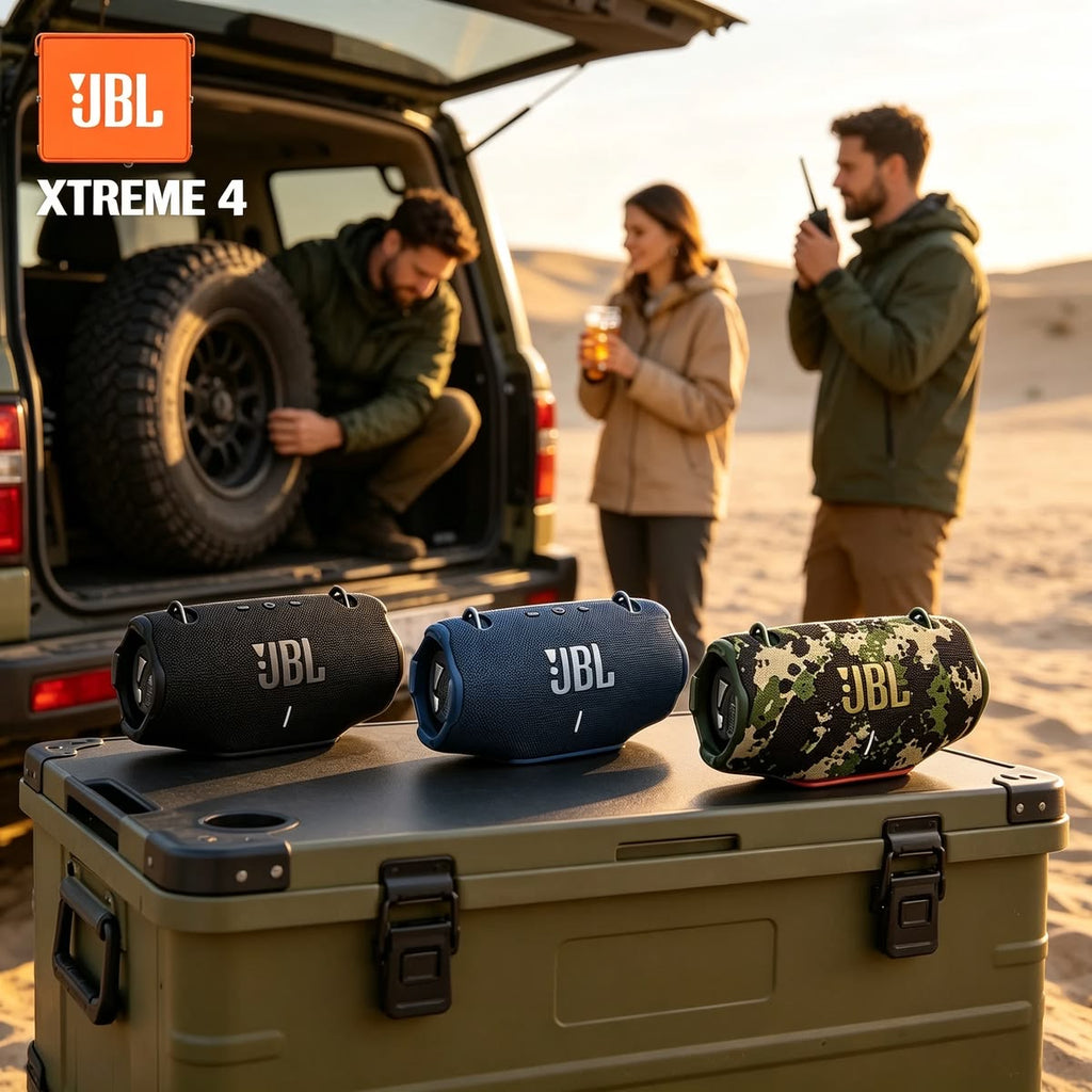 JBL Xtreme 4 – Un son puissant, des basses profondes et jusqu’à 24 h d’autonomie