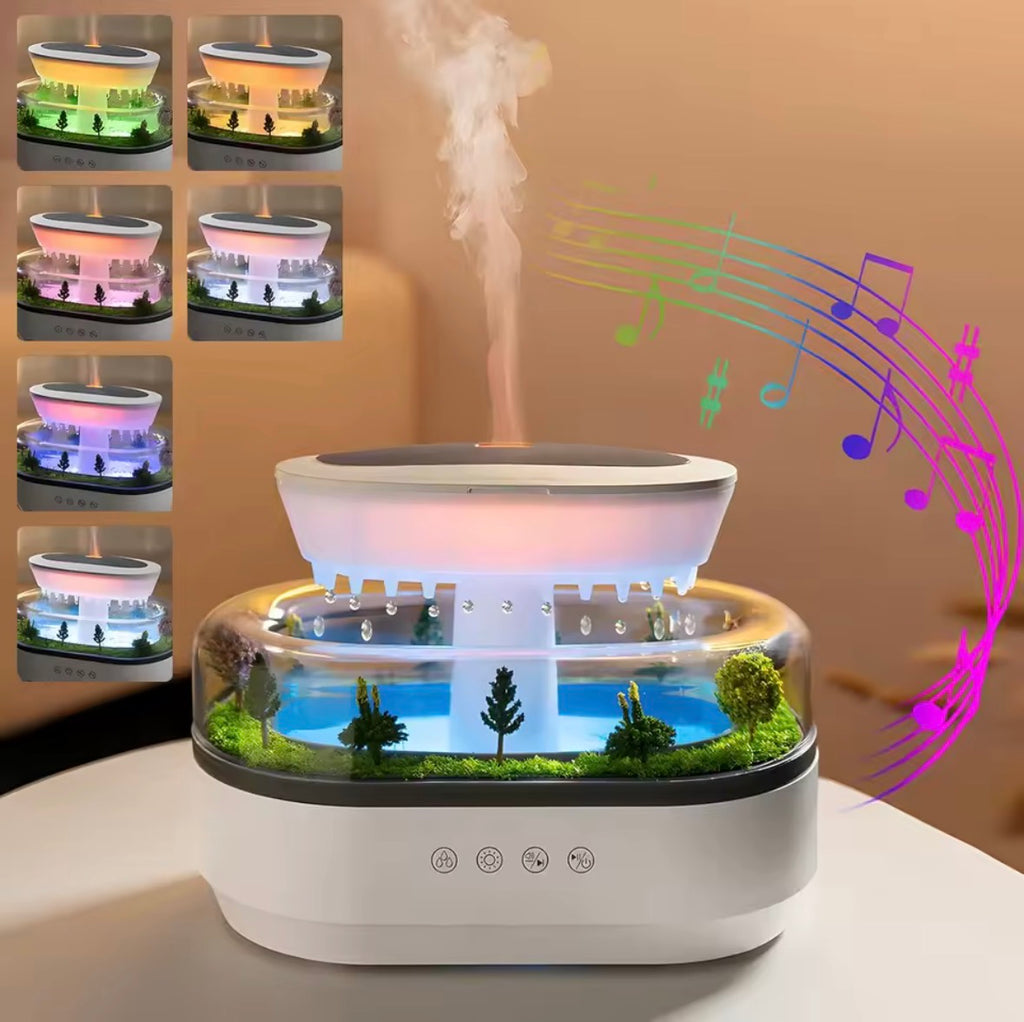 Diffuseur d’Arômes Raindrop : transforme ton espace en véritable cocon de détente.