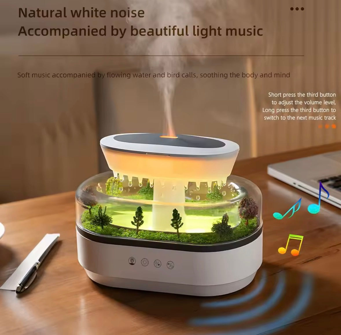 Diffuseur d’Arômes Raindrop : transforme ton espace en véritable cocon de détente.