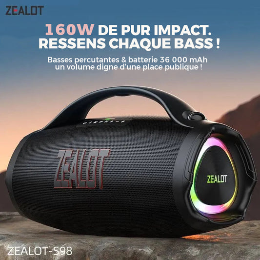 Zealot S98 – L’enceinte puissante et endurante
