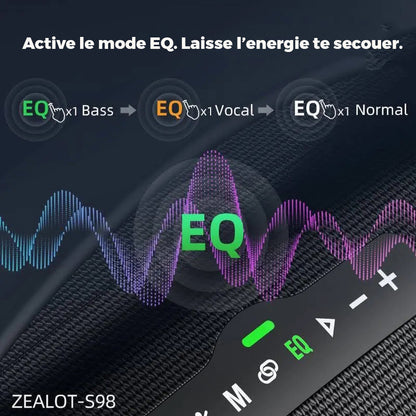 Zealot S98 – L’enceinte puissante et endurante